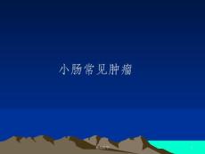 《小肠常见肿瘤》课件