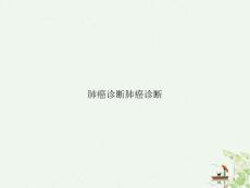 肺癌诊断肺癌诊断ppt课件