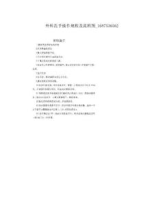 外科洗手操作規程及流程圖_1687536562.doc