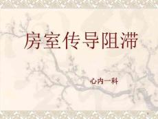 房室传导阻滞课件