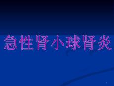 肾小球肾炎课件