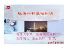 烧伤面积补液及化学烧伤课件