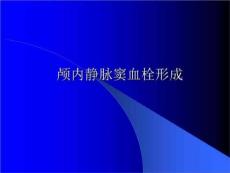 颅内静脉窦血栓形成课件