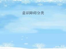 意识障碍分类课件
