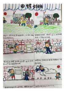 第六張民間故事連環(huán)畫五年級田螺姑娘