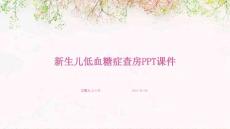 新生儿低血糖症查房ppt课件