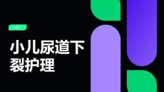 小儿尿道下裂护理范本