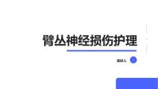 臂丛神经损伤护理课件