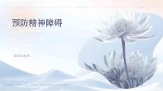 预防精神障碍ppt
