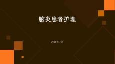 脑炎患者护理ppt
