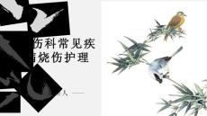 烧伤科常见疾病烧伤护理