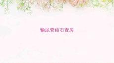 输尿管结石查房