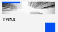 肾病查房