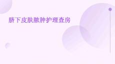 脐下皮肤脓肿护理查房ppt