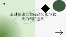传染性软疣如何通过健康宣教提高传染性软疣的预防意识