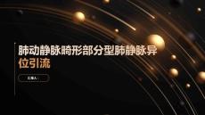 了解肺动静脉畸形部分型肺静脉异位引流的一种