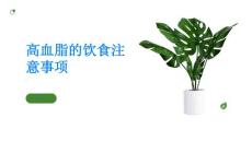 高血脂高血脂的饮食注意事项有哪些