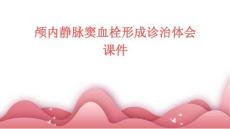 颅内静脉窦血栓形成诊治体会课件