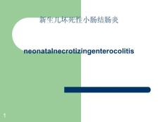 新生儿坏死性小肠结肠炎介绍课件