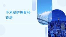 手術室護理骨科查房ppt