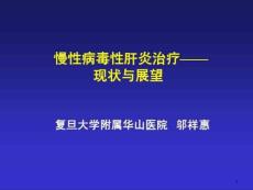 慢性肝炎的治疗课件
