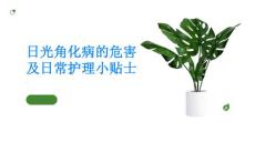 日光角化病的危害及日常护理小贴士