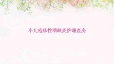 小儿疱疹性咽峡炎护理查房
