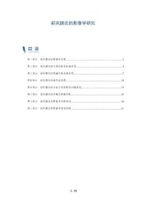 前巩膜炎的影像学研究