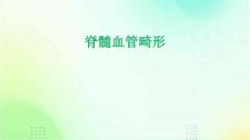 脊髓血管畸形