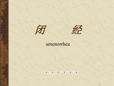 2024闭经PPT课件