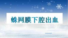 蛛网膜下腔出血护理