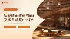 脑脊髓血管畸形MRI及病理对照ppt课件