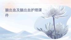 脑出血及脑出血护理课件