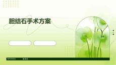 胆结石手术方案