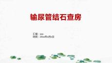 输尿管结石查房查房