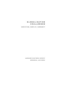 全球化的挑战-Globalization Challenged(英文讲座集)