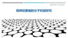 视神经萎缩的分子机制研究