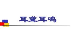 -耳聋耳鸣课件