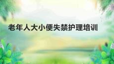 老年人大小便失禁护理培训