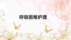 呼吸困难护理