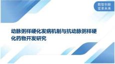 动脉粥样硬化发病机制与抗动脉粥样硬化药物开发研究