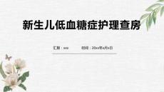 新生儿低血糖症护理查房2