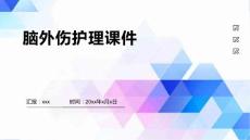 脑外伤护理课件