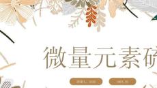 微量元素硫