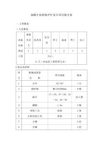 制棉車間熔煉爐爐蓋吊裝專項方案