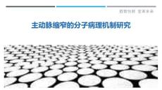 主动脉缩窄的分子病理机制研究