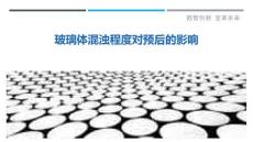 玻璃体混浊程度对预后的影响