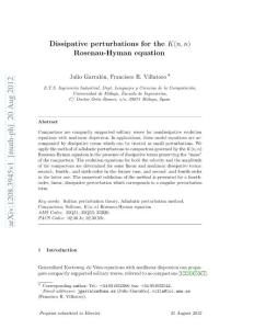 Dissipative perturbations for the K(n,n) Rosenau-Hyman equation