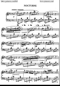 肖邦  Nocturne No[1].21 in c Minor Op.posth