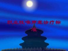 职业性噪声聋诊疗标准培训课件